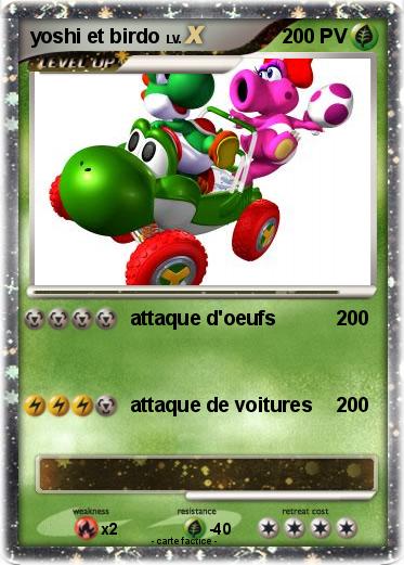 Pokemon yoshi et birdo