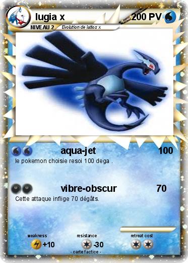 Pokemon lugia x