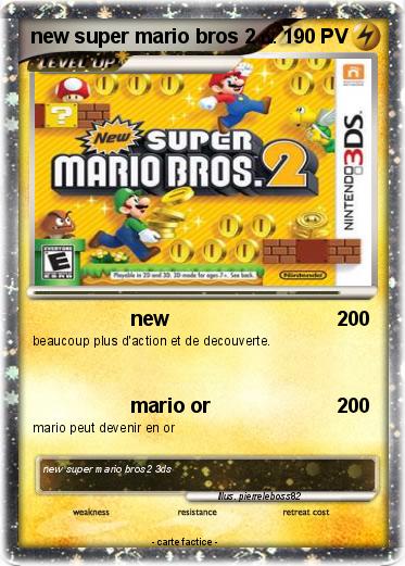 Pokemon new super mario bros 2