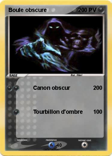 Pokemon Boule obscure