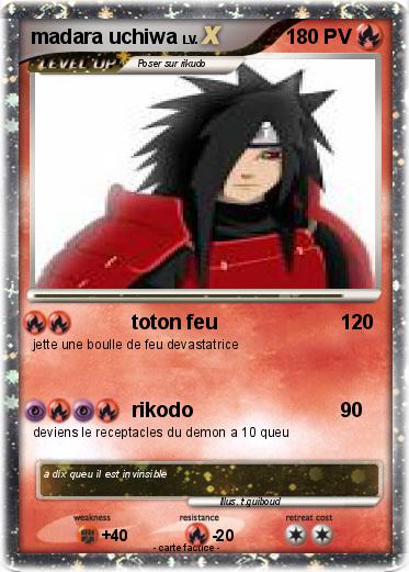 Pokemon madara uchiwa