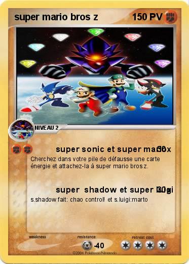 Pokemon super mario bros z