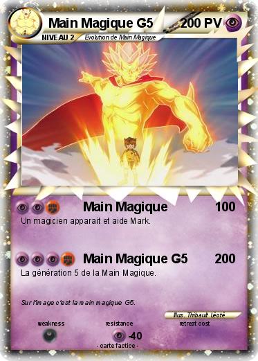 Pokemon Main Magique G5