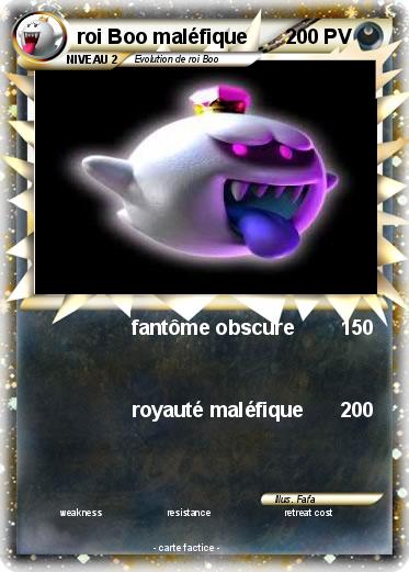 Pokemon roi Boo maléfique