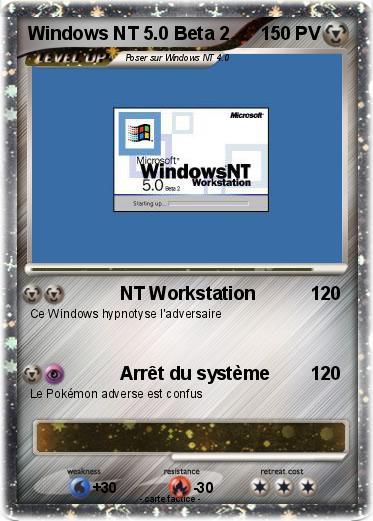 Pokemon Windows NT 5.0 Beta 2                                        .