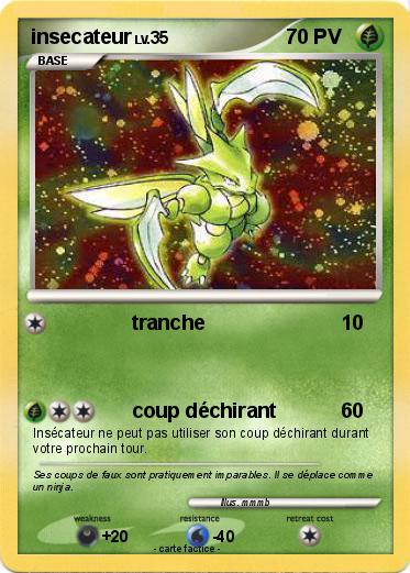 Pokemon insecateur