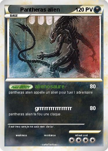 Pokemon Pantheras alien