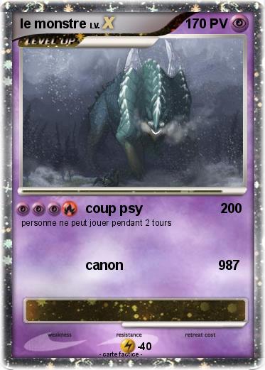 Pokemon le monstre