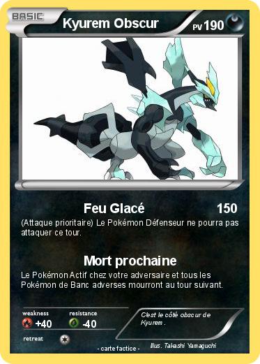 Pokemon Kyurem Obscur