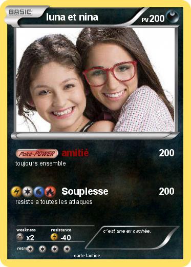Pokemon luna et nina