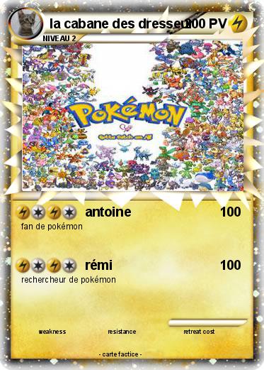 Pokemon la cabane des dresseur