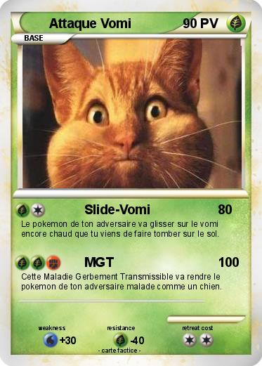 Pokemon Attaque Vomi