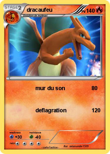 Pokemon dracaufeu