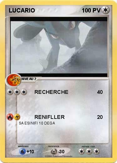 Pokemon LUCARIO
