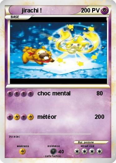 Pokemon jirachi !