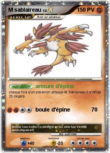 Pokemon M sablaireau