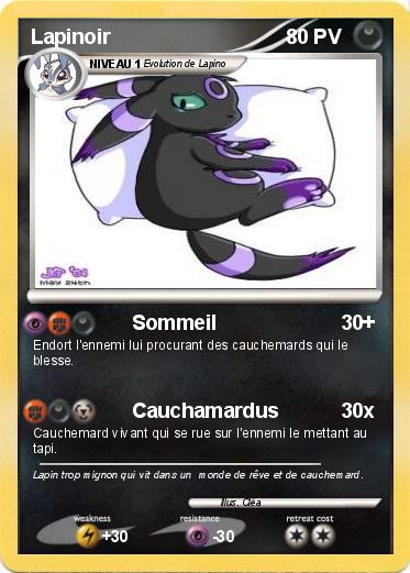 Pokemon Lapinoir