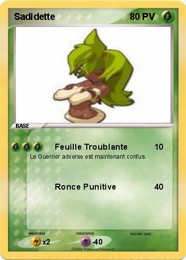 Pokemon Sadidette