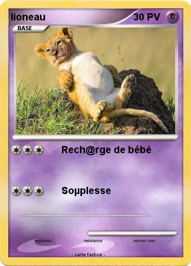 Pokemon lioneau