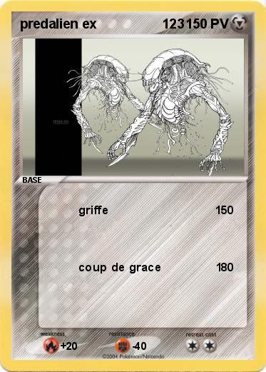 Pokemon predalien ex                  123