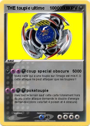 Pokemon THE toupie ultime    100000000