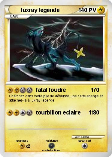 Pokemon luxray legende