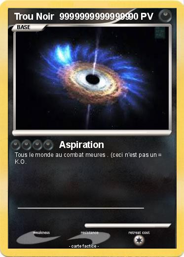 Pokemon Trou Noir  99999999999999