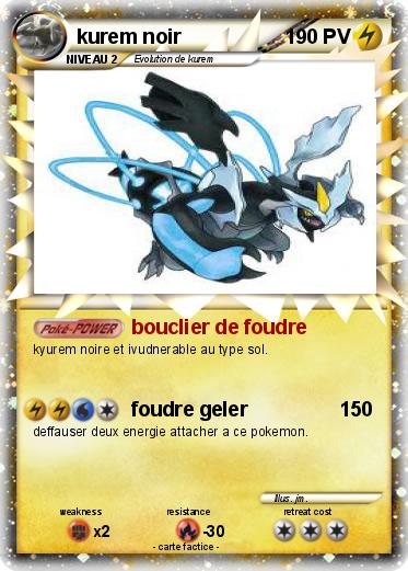 Pokemon kurem noir