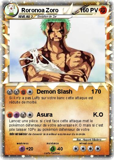 Pokemon Roronoa Zoro