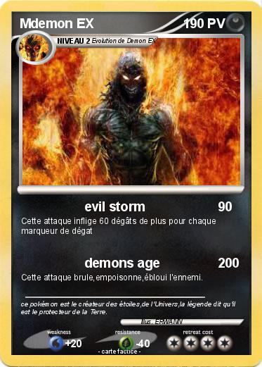 Pokemon Mdemon EX