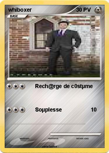 Pokemon whiboxer