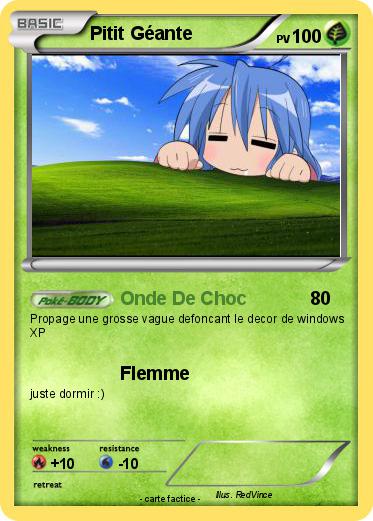 Pokemon Pitit Géante