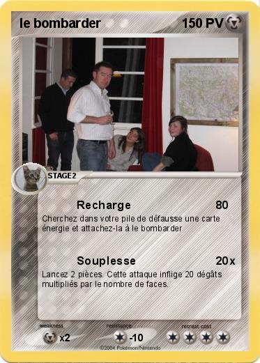 Pokemon le bombarder