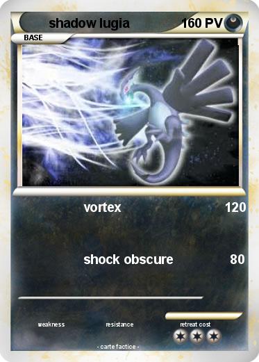 Pokemon shadow lugia
