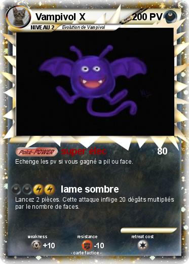 Pokemon Vampivol X