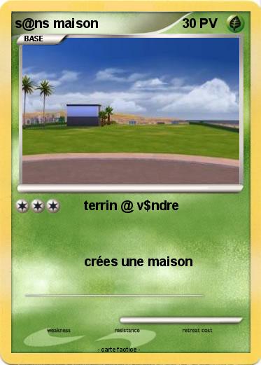 Pokemon s@ns maison