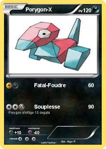 Pokemon Porygon-X