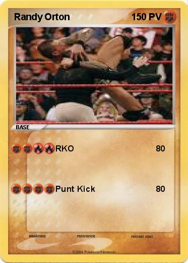 Pokemon Randy Orton
