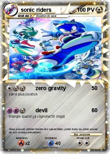 Pokemon sonic riders