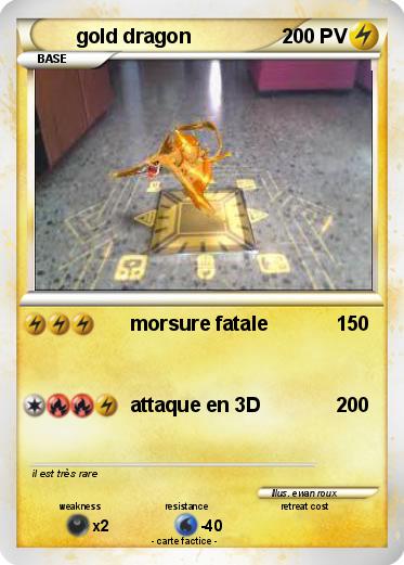Pokemon gold dragon