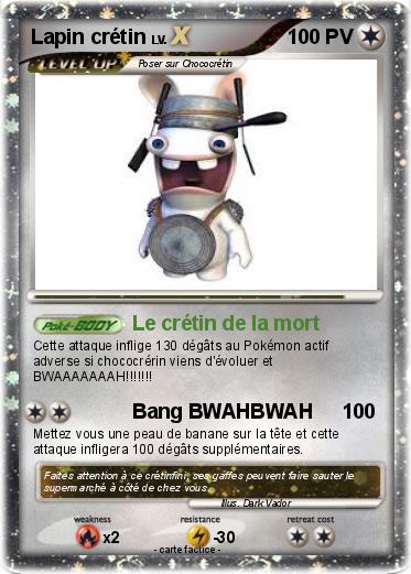 Pokemon Lapin crétin