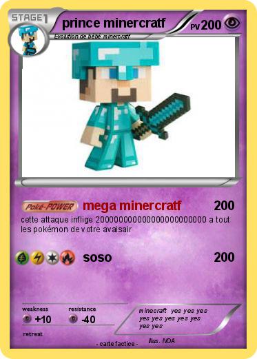 Pokemon prince minercratf