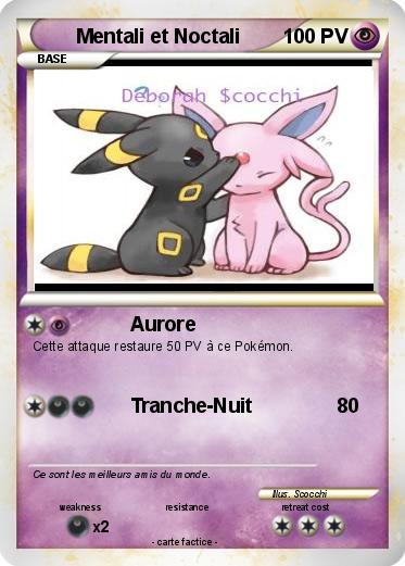 Pokemon Mentali et Noctali
