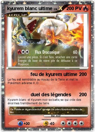 Pokemon kyurem blanc ultime