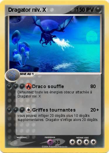 Pokemon Dragator niv. X