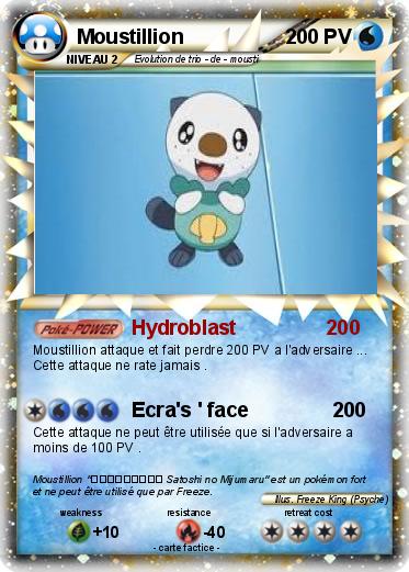Pokemon Moustillion