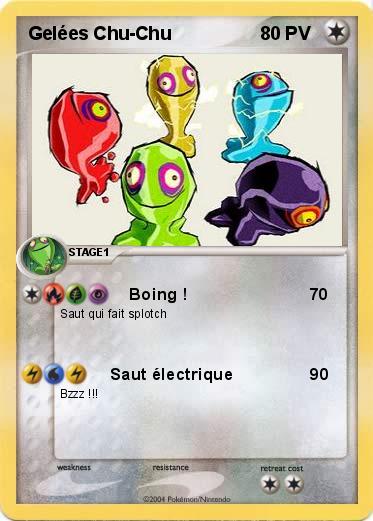 Pokemon Gelées Chu-Chu