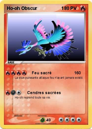 Pokemon Ho-oh Obscur                   1