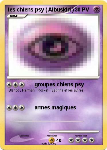 Pokemon les chiens psy ( Albuskiri )