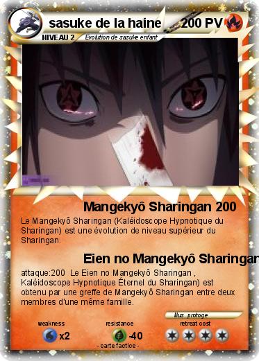 Pokemon sasuke de la haine